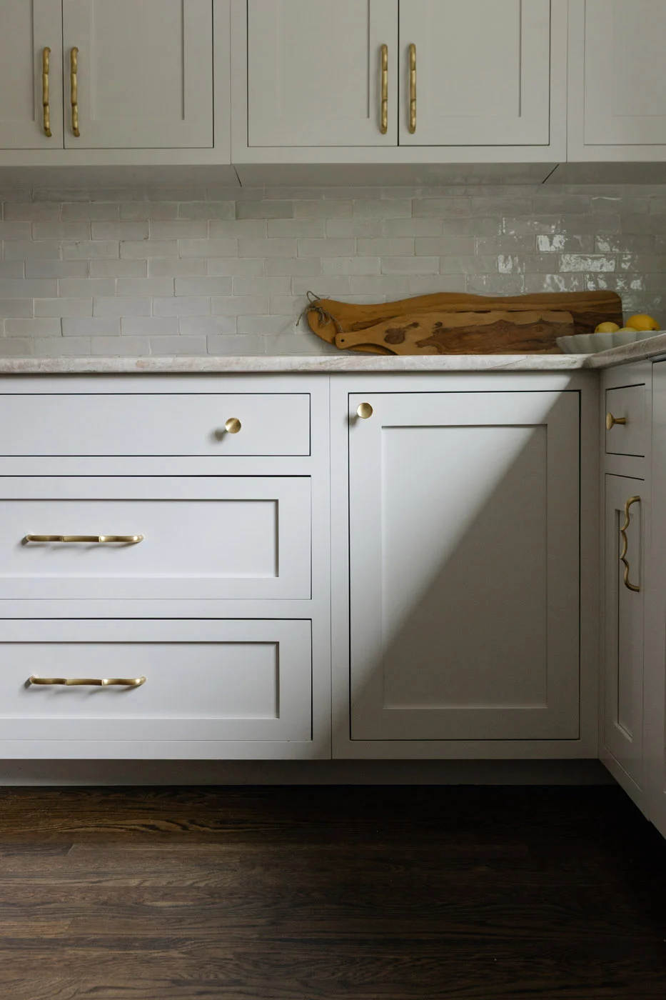 Scotsman Lane kitchen cabinetry and hardware detail